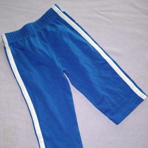 Infant track pants, royal blue, 12M